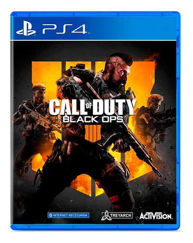 Jogo Call Of Duty Black Ops 4 - Ps4 - Mídia Física Original